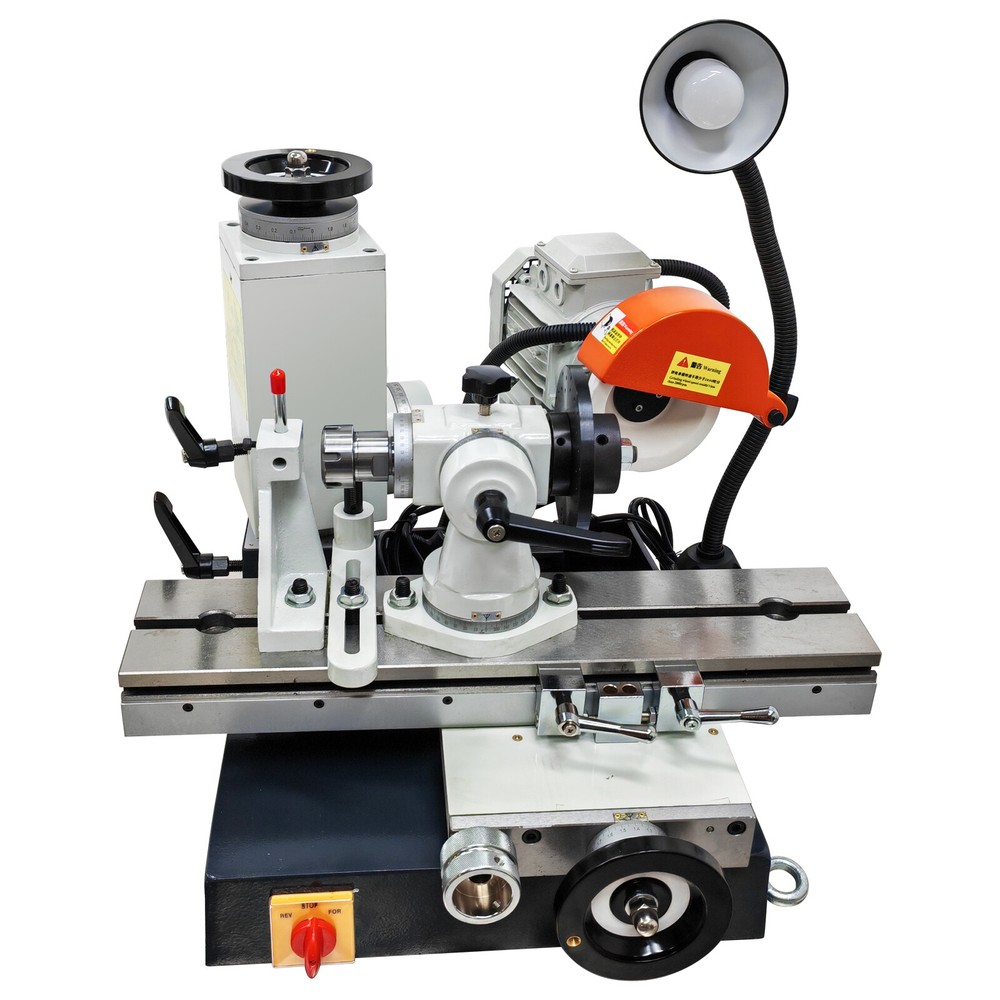 220V Universal Tool Grinding Machine Drill Sharpener with 50HC Accessories 550W