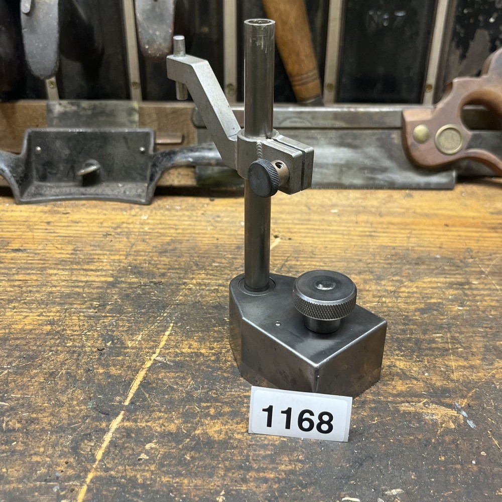 Machinist tool inspection stand testing indicating comparator