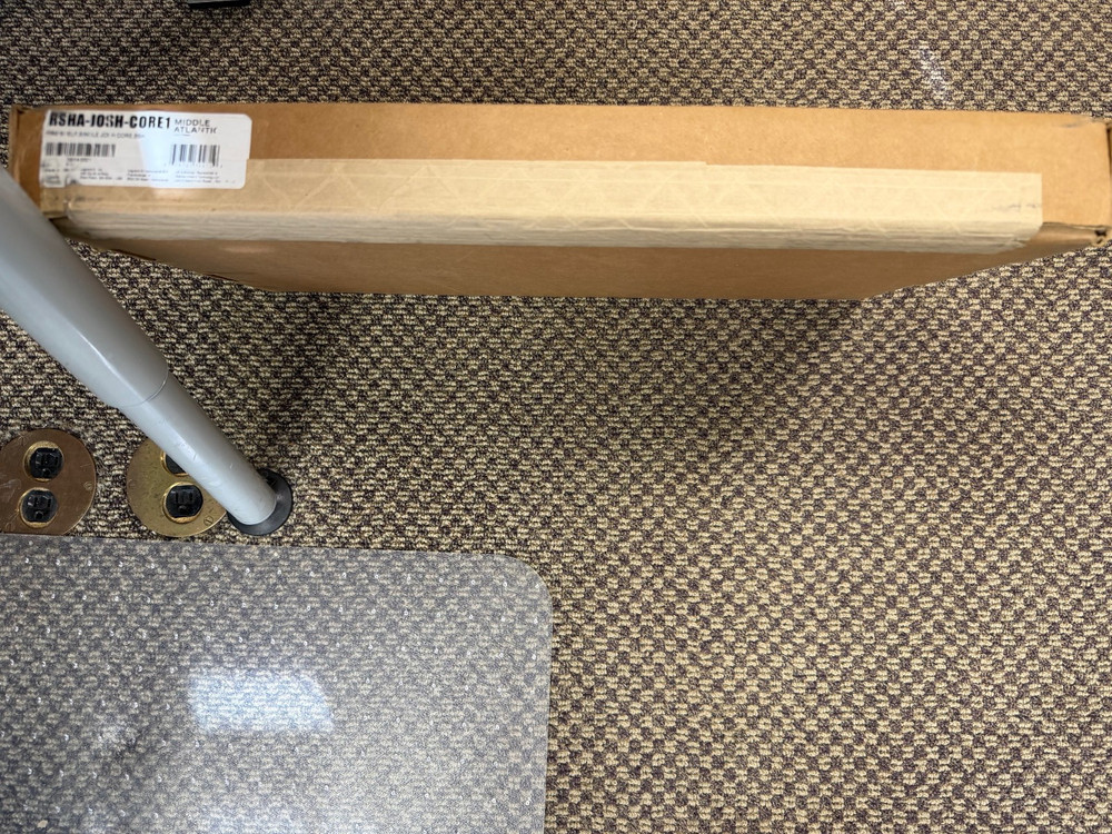 Middle Atlantic 1RU Anodized Custom Shelf for (1) Josh.ai Core