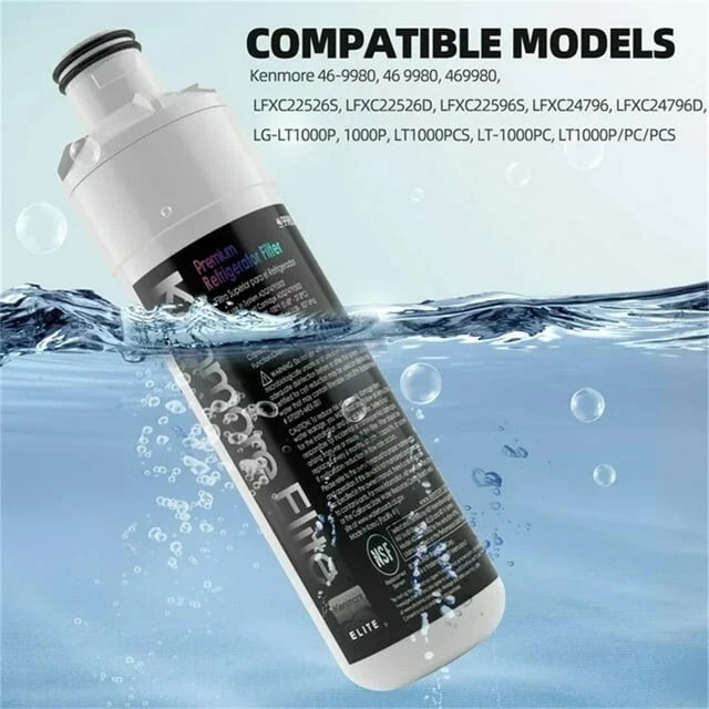 6 Pack Kenmore 9980 refrigerator water filter （New Sealed)