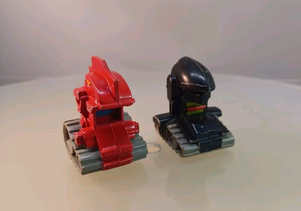 McDonald's Runaway Robots Pullback Pair, Red & Black - 1985