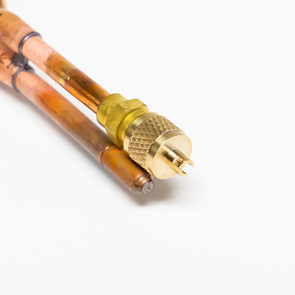 Refrigerator Copper Drier D111 Directional 1/4 inch Step Down & Schrader Valve