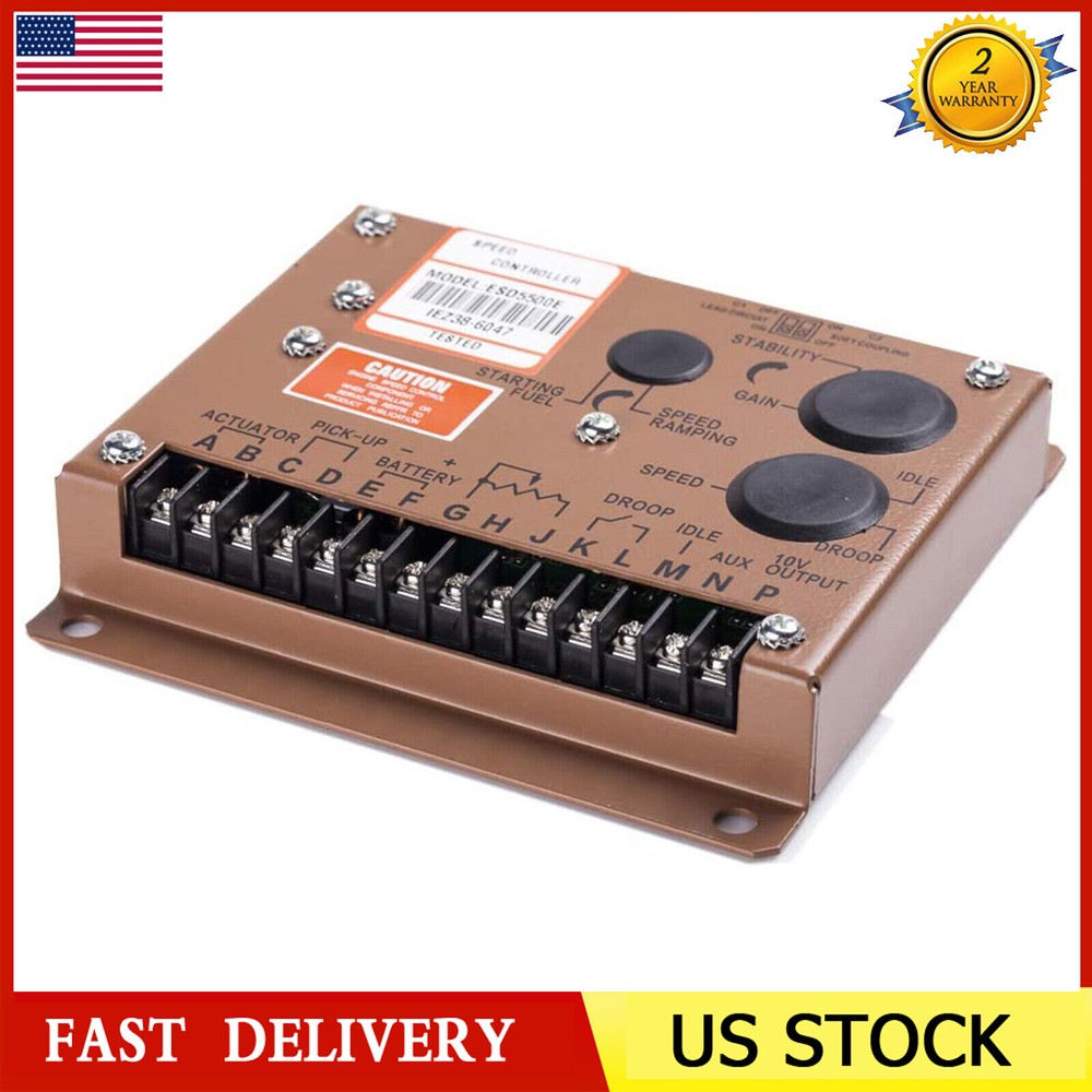 ESD5500E Electronic Engine Speed Controller Governor For Generator Genset