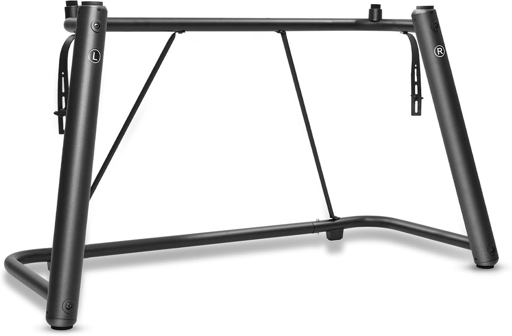 U-Shaped Design Keyboard Display Stand,Keyboard Stand with Locking Straps,Heavy-