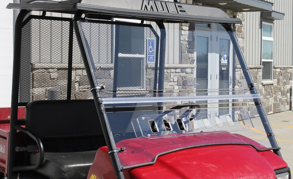 KAWASAKI MULE 3010/3000 FOLDING VENTED WINDSHIELD