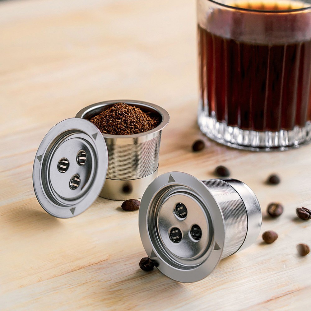 Stainless Steel Capsule Filter Shell Accessory For Ninja Coffee Machine