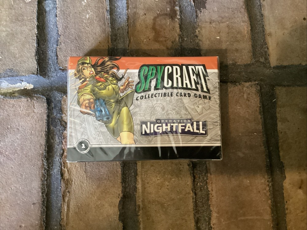 SPYCRAFT Operation Nightfall - KRYPT Starter Deck - AEG Sealed Deck