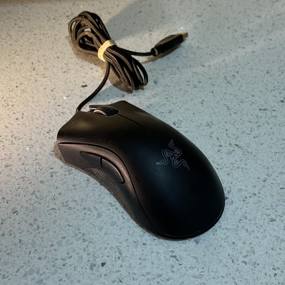 Razer DeathAdder Essential USB Wired Gaming Mouse 6400 DPI Optical Sensor