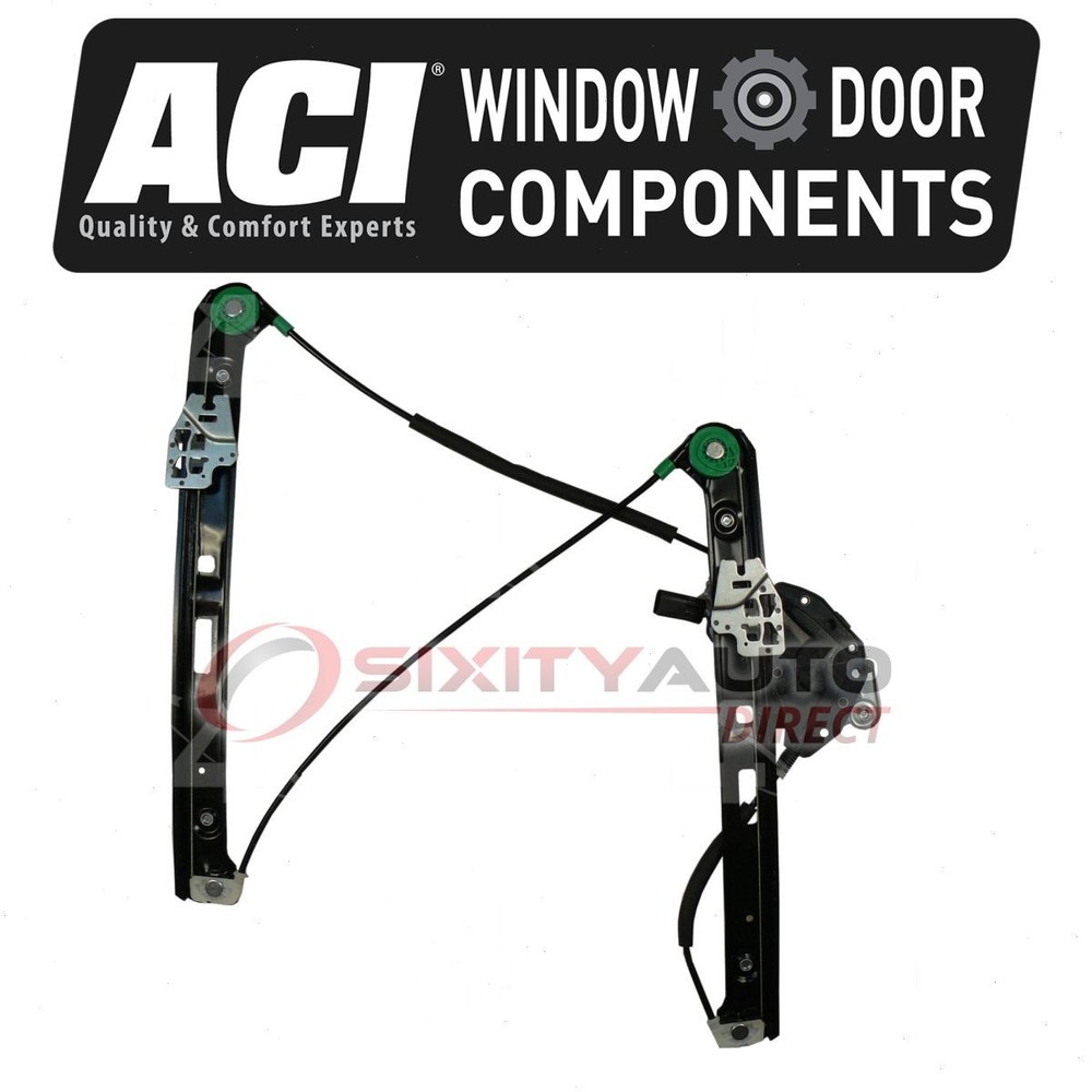 ACI Front Right Power Window Motor & Regulator Assembly for 2001-2005 BMW qo