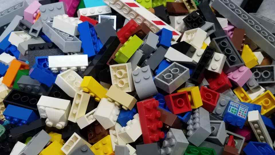 LEGO All Blocks Mixed & Loose Lot 3 lbs