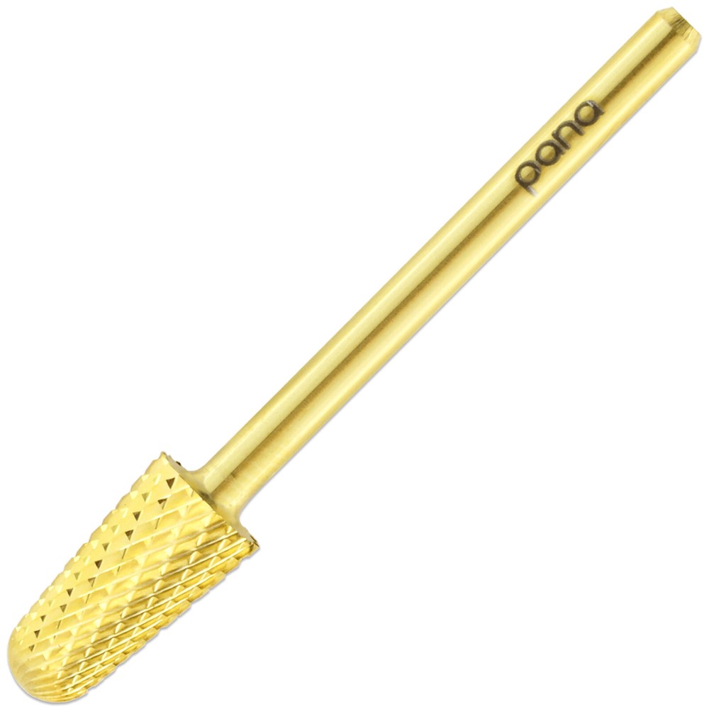 Professional Gold Safety Nail Carbide Drill Bit Medium Grit