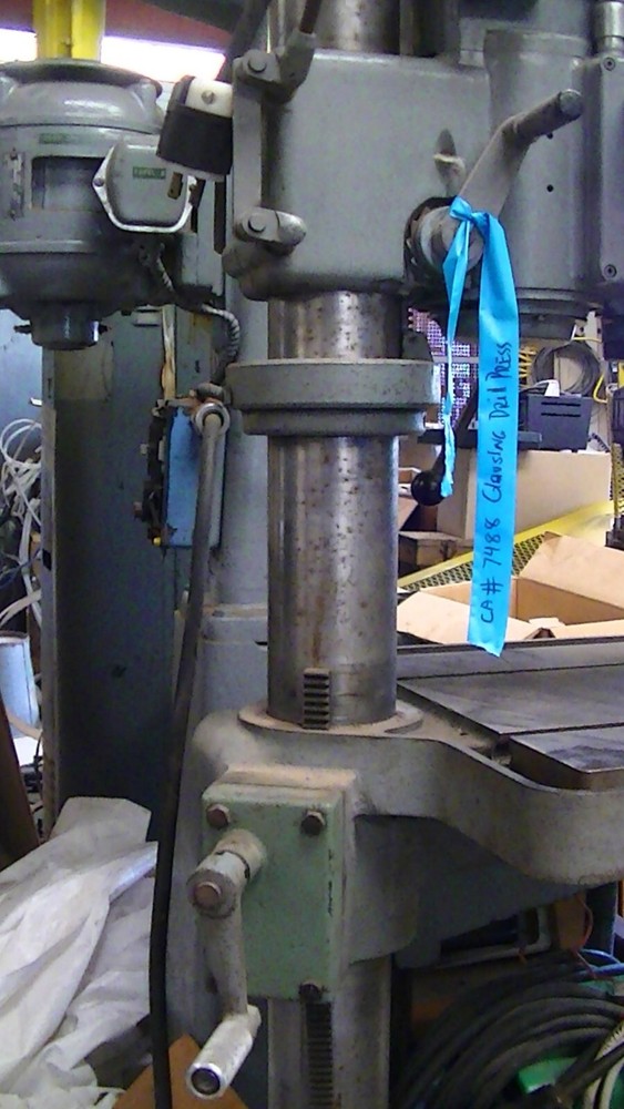 CLAUSING GEARED HEAD DRILL PRESS TYPE 2502