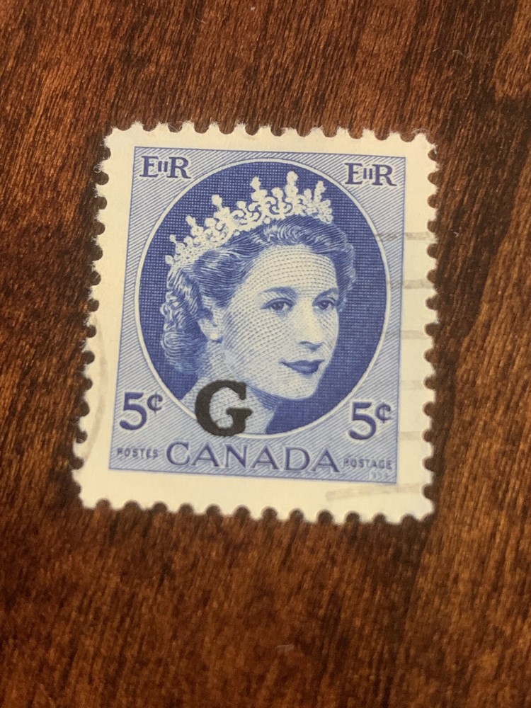 Canada King And Queen 1 Cent, 3 Cent, And 5 Cent Stamps