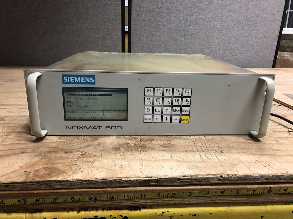 Siemens NoxMat 600 HCLD NO/NOX ANALYZER 115VAC 60HZ USED *