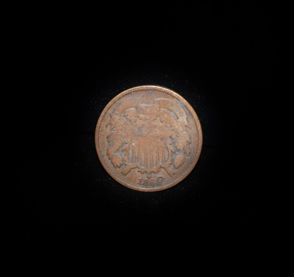 1868 2 Cent Piece #CR11216