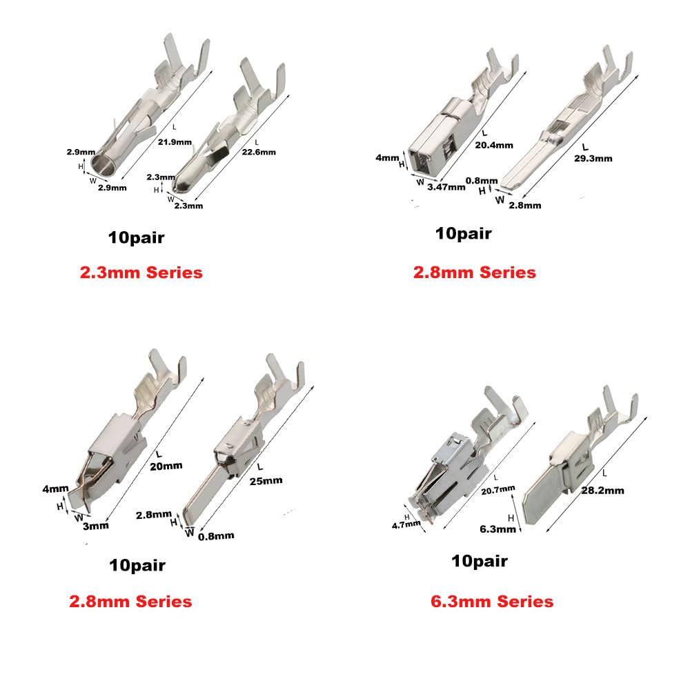 620Pcs Metri-Pack pins kit, 001