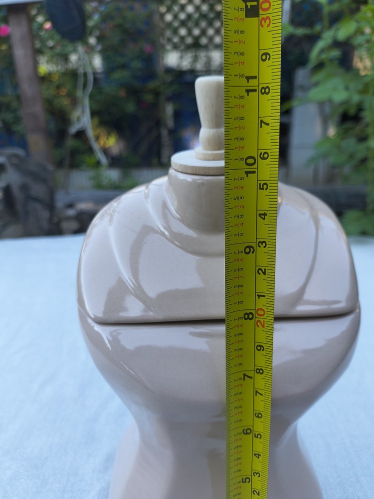 11" Beige Make My Day Cannequin Canister