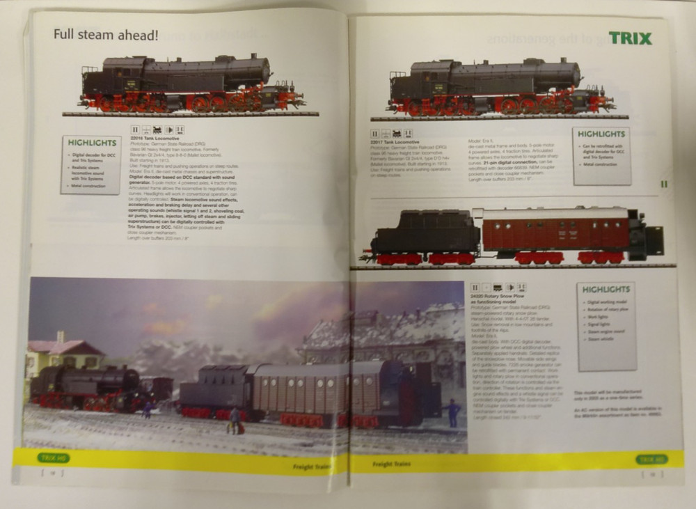 Trix Trains New Items 2005 Catalog
