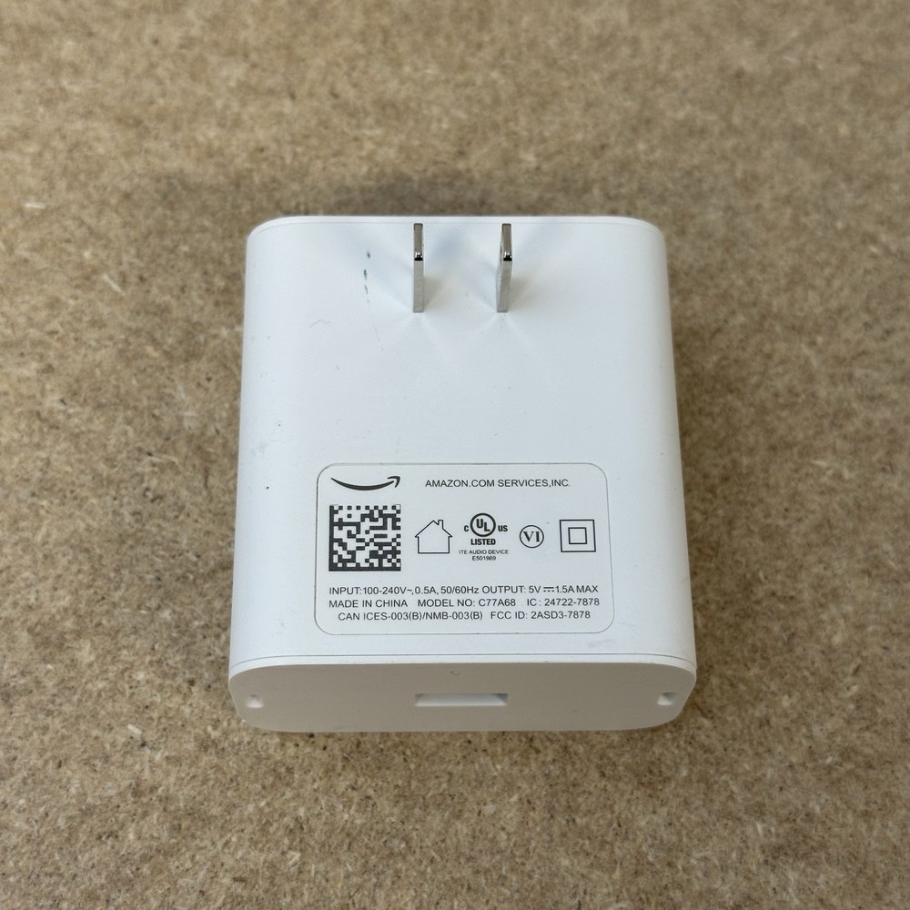 Amazon Echo Flex Plug-in Smart Speaker C77A68 White