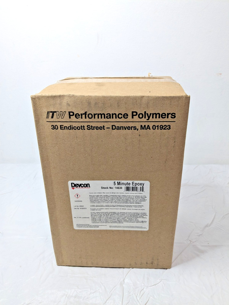 Devcon ITW Performance Polymers 5 Minute Epoxy Kit 9 Lb Container 14630