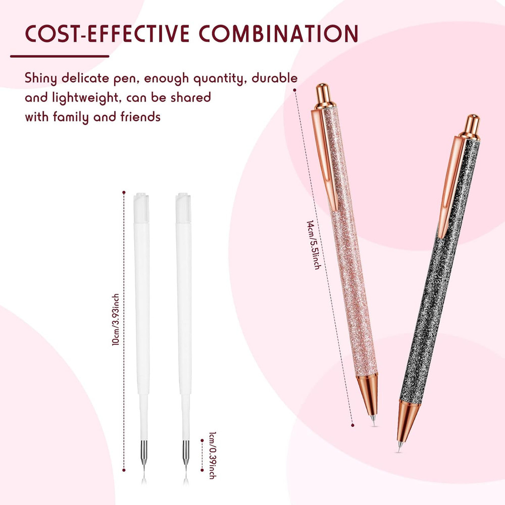 Weeding Pen Set 2Pc Fine Point Vinyl Air Release Retractable Craft Tools