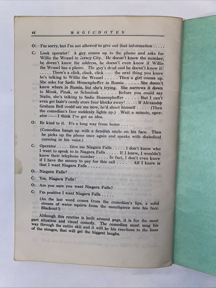 1948 MAGICDOTES ROBERT ORBEN MAGIC First Edition Fourth Printing