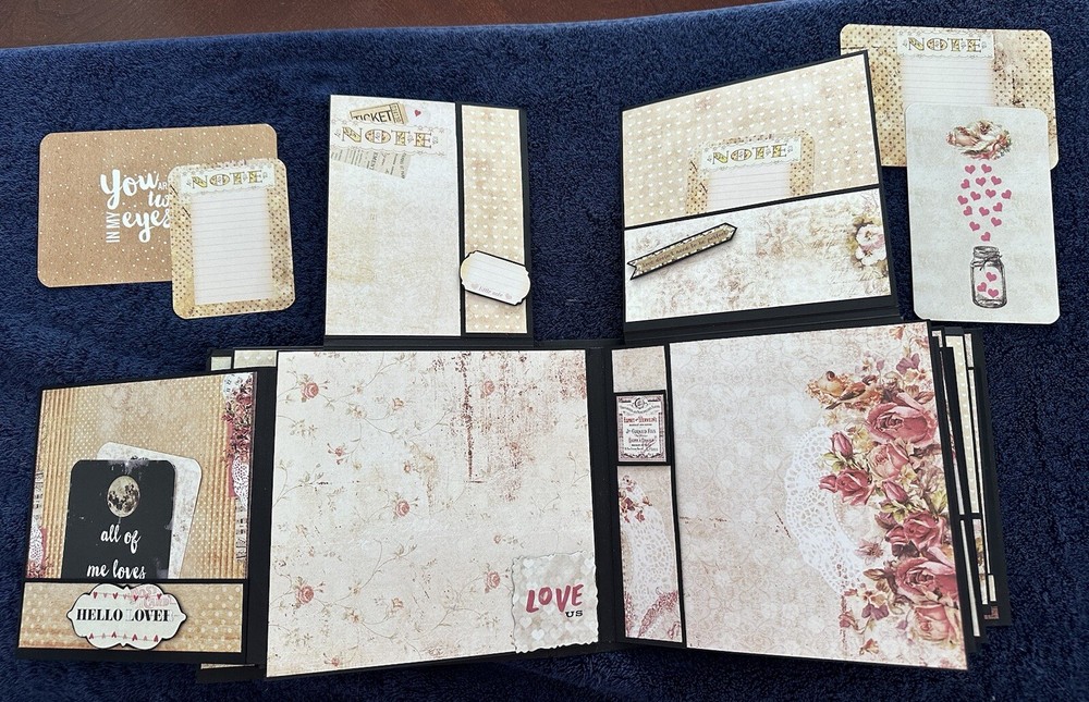 Handmade Album Using Prima Paperline