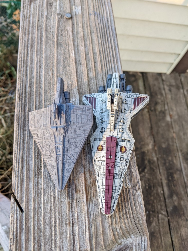 Star Wars Acclamator Class Assault Ship Model (Armada Compatible)