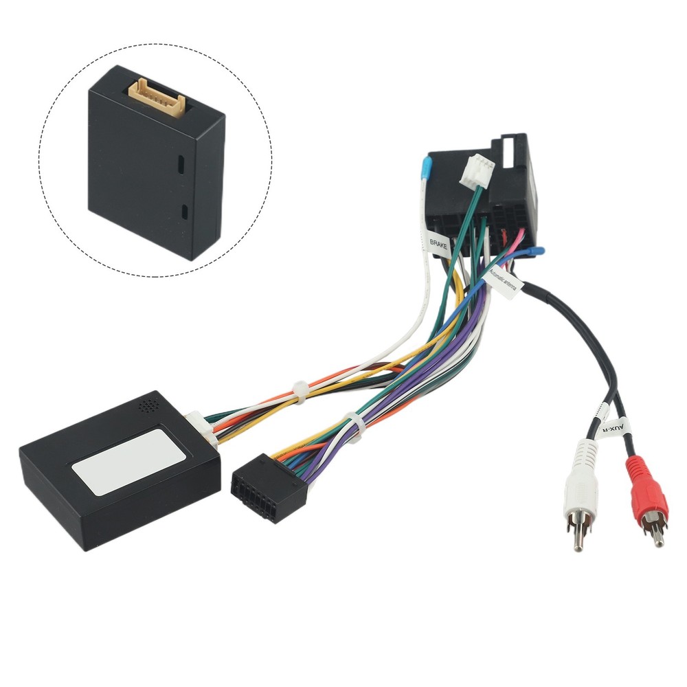 Black Automotive CAN Bus Adapter Decoder for Giulietta Head Unit Accessories
