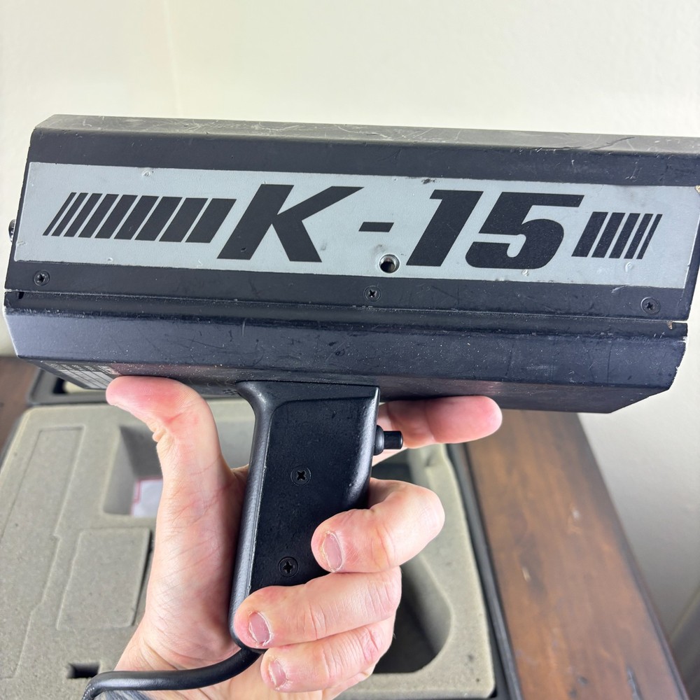 MPH K - 15 Radar Gun, w/Case - Untested