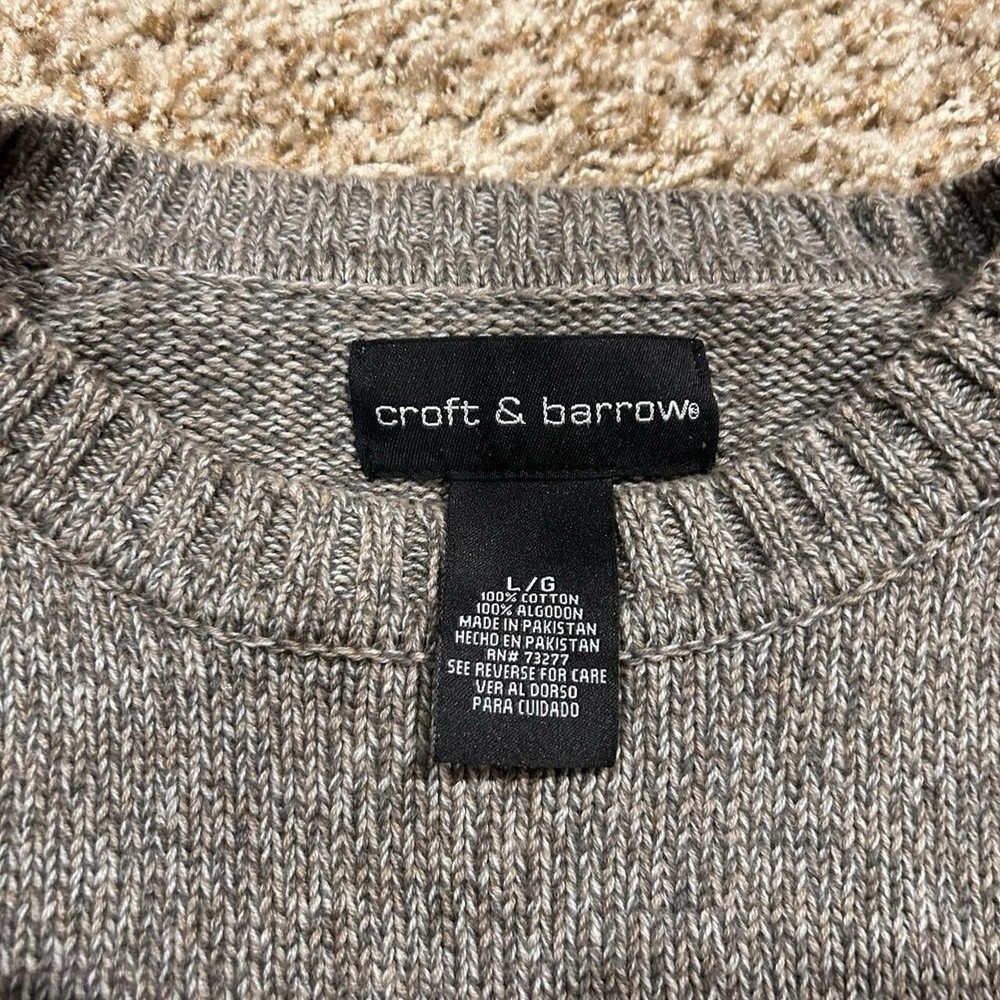 Knitted Dark Green Sweater