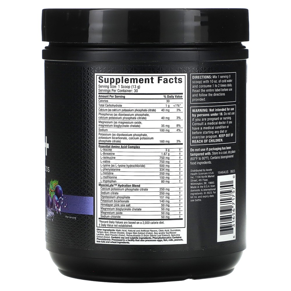 Platinum 100% EAA+, Grape, 13.65 oz (387 g)