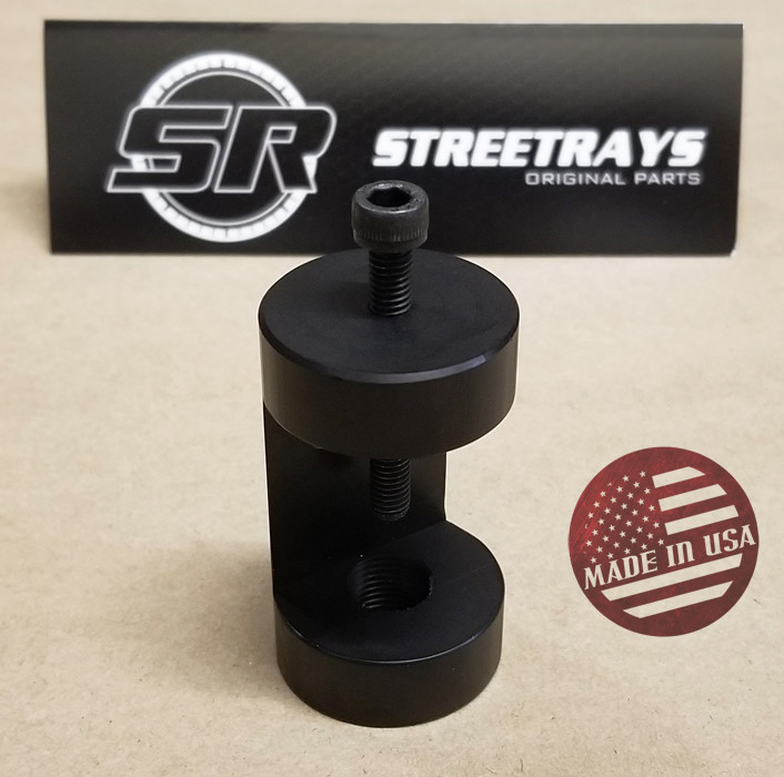 [SR] Billet Spark Plug Tool Gap Setter Gapping Set Tool Sparkplug 14mm (BLACK)