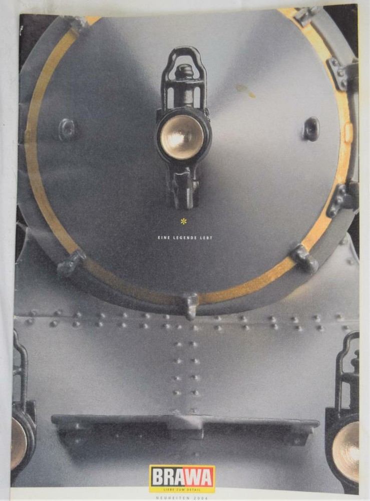 2004 Brawa Model Train Catalog In German