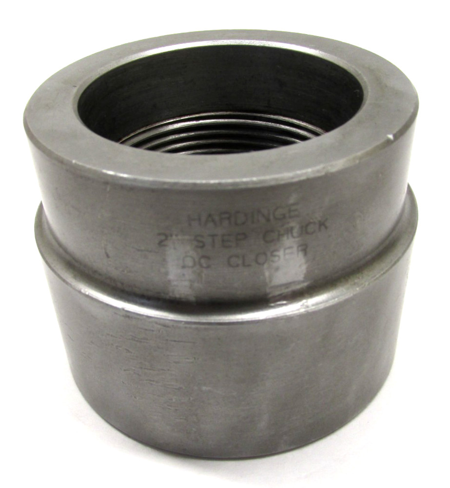 HARDINGE 2" OC DEEP 5C COLLET STEP CHUCK CLOSER w/ 2-3/16"-10 THREADED MOUNT