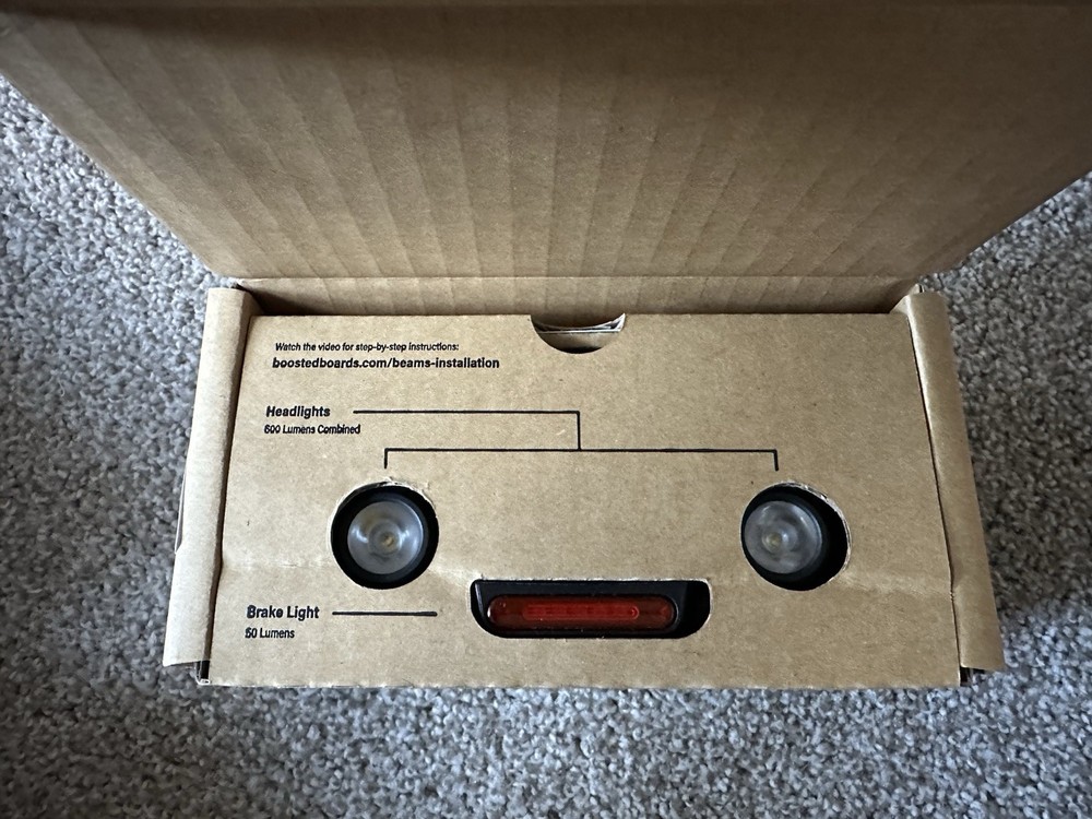 Boosted Beams
