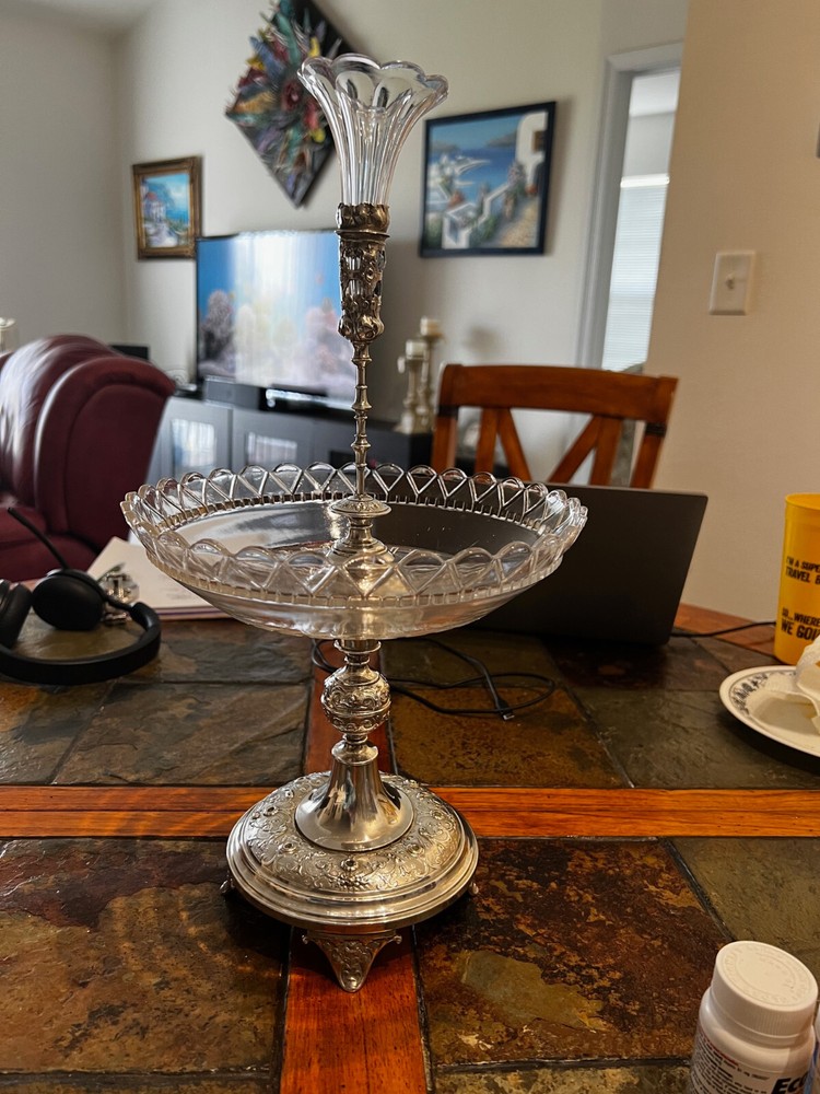 Sterling Silver Centerpiece - Circa 1850s