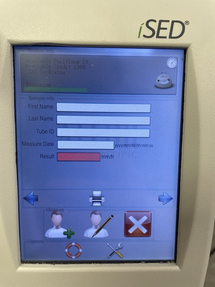 Alcor iSED Elite Automated ESR analyzer