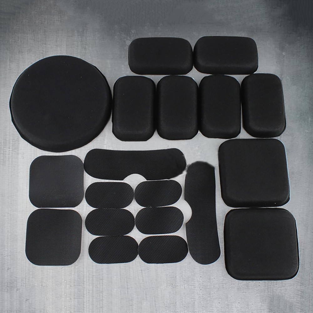 For FAST/ACH/MICH/ Helmets Soft Cushion Pads Replacement Foam Padding Kit 19pcs