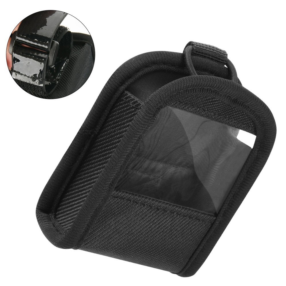 Portable Nylon Wireless Bodypack Transmitter Pouch with Transparent Front