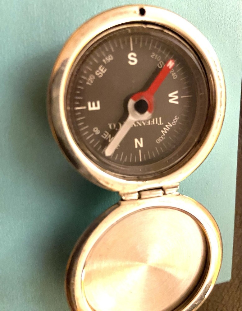 Tiffany&co Sterling Silver Compass 1830c