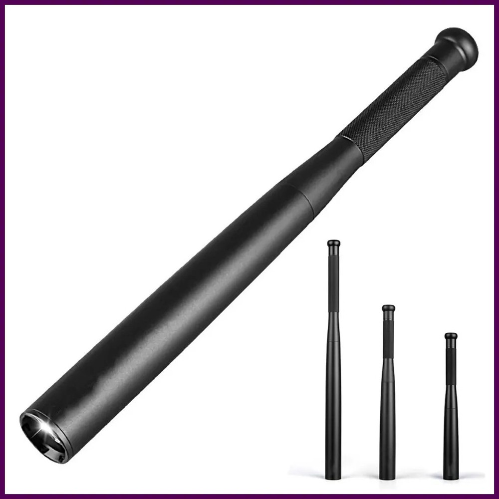 Security Flashlight Stick Outdoors Emergency Personal Torch Supplies Extended