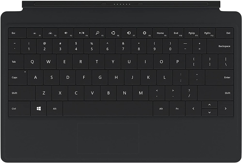 Microsoft Surface RT / 2 / Pro 1 / Pro 2 Type Cover 2 Keyboard 1561 | Black