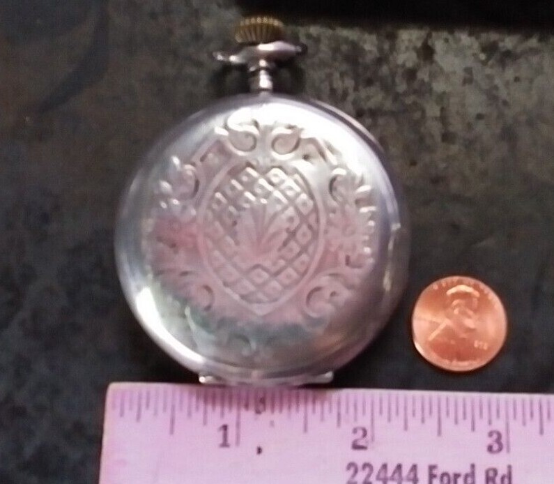 Vintage Boutte Pocket Watch Runs (#W-73)