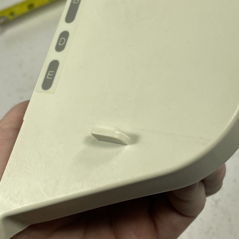 Brother KX350 Knitting Machine Replacement Plastic Needle Housing Part E