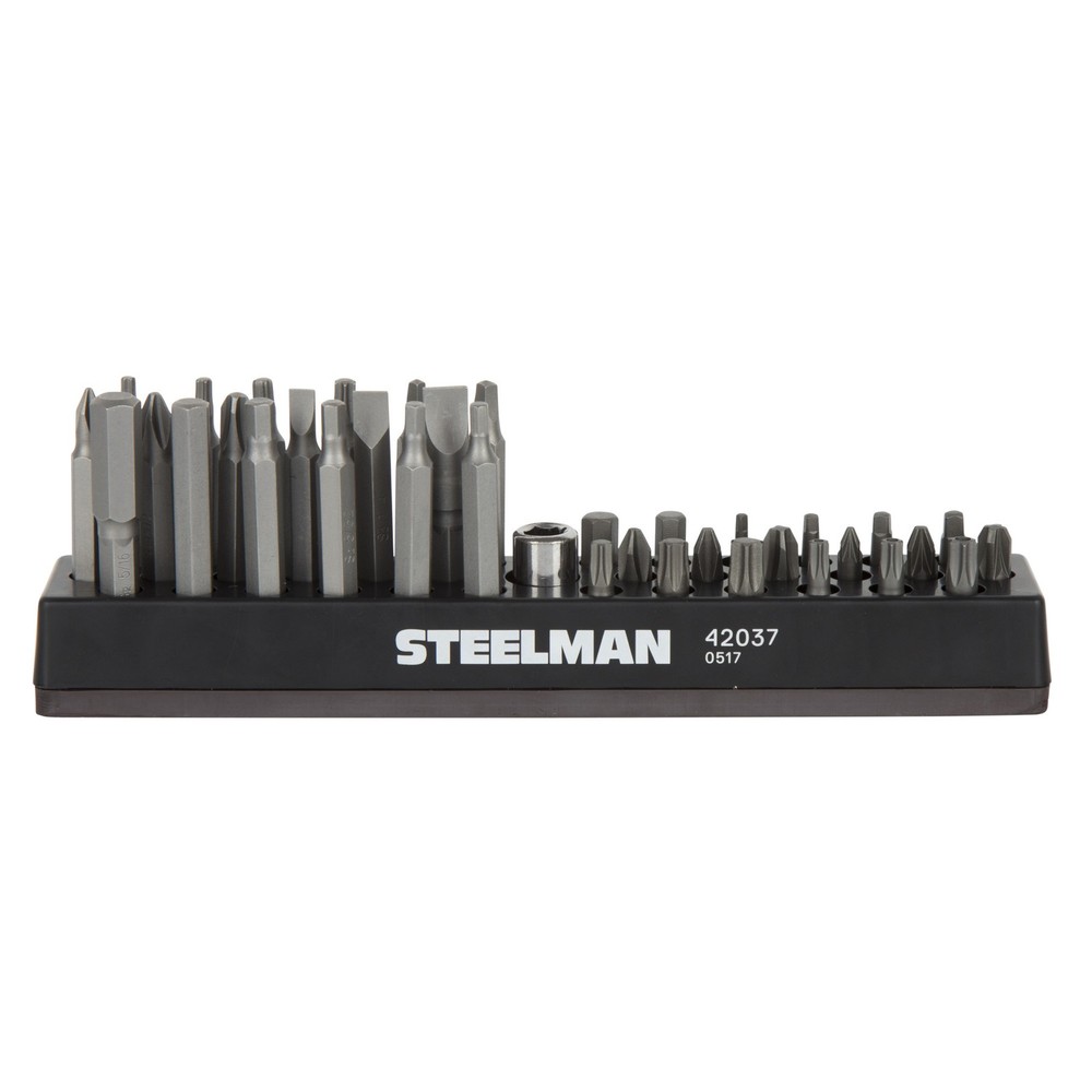 Steelman 1/4 in. Hex Magnetic Bit Tool Organizer 42037