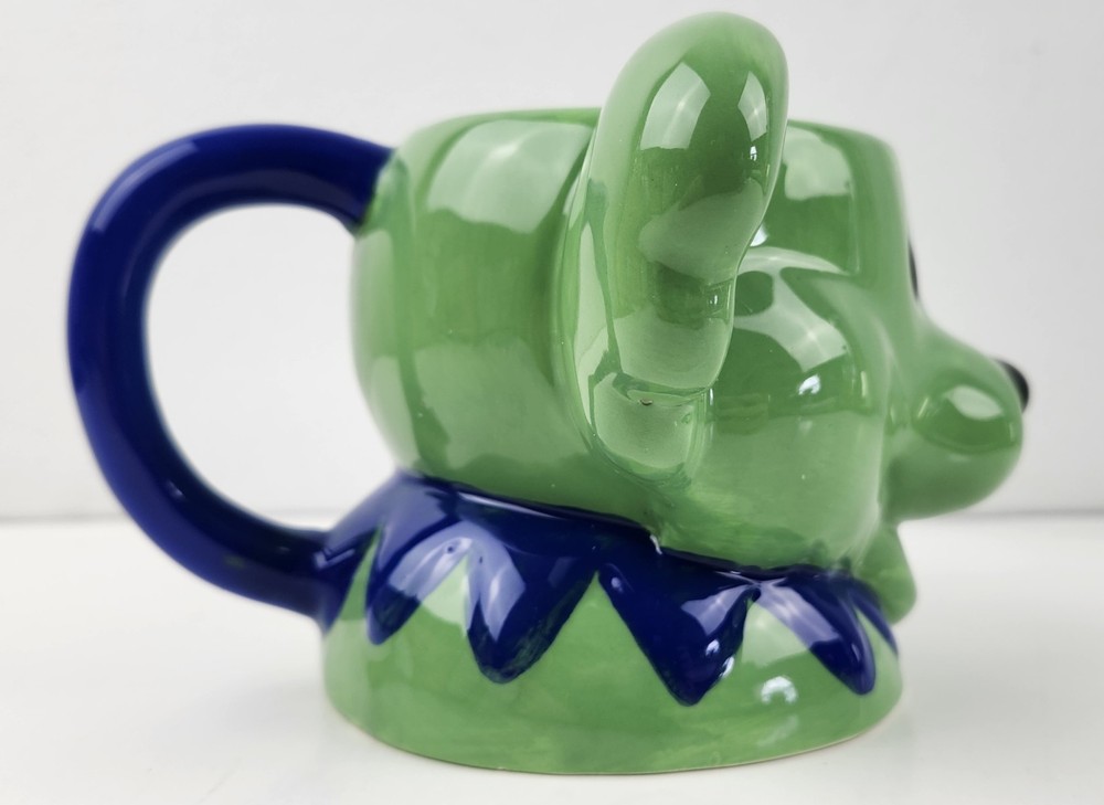 Grateful Dead Dancing Bear Molded Ceramic Mug Green Edition 18 Oz. 2015