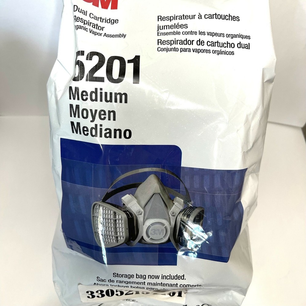 3M HALF 5201 MED RESPIRATOR ASSEMBLY