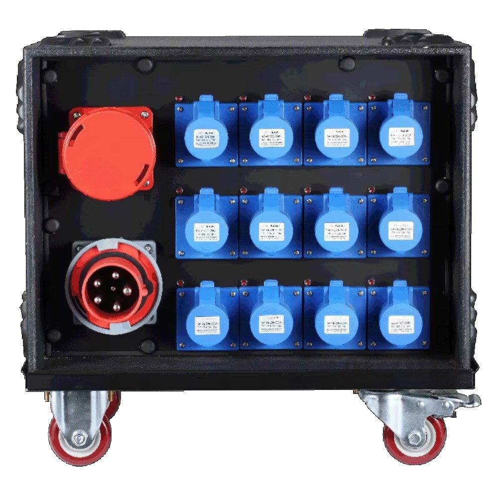 Waterproof 12Ch 63A CEE Power Pack Dimmer for Stage Lighting Distribution​