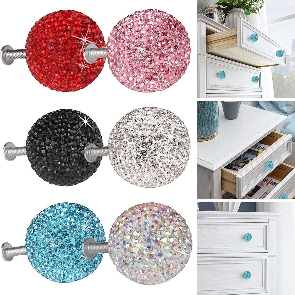 Functional Ball Handle Accessory for Wardrobe Doors and Dressers Usage